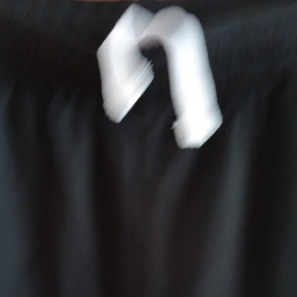 NFL Black and Yellow Athletic Shorts with Sporty Stripes - Picture 6 of 7